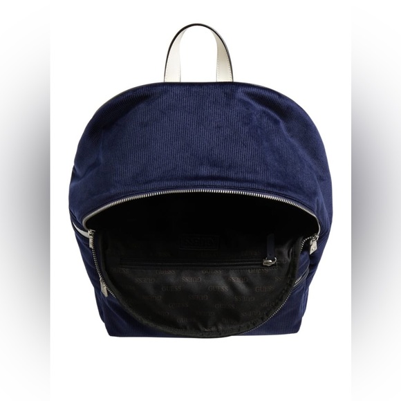 New GUESS Quarto Corduroy Backpack - Picture 4 of 7